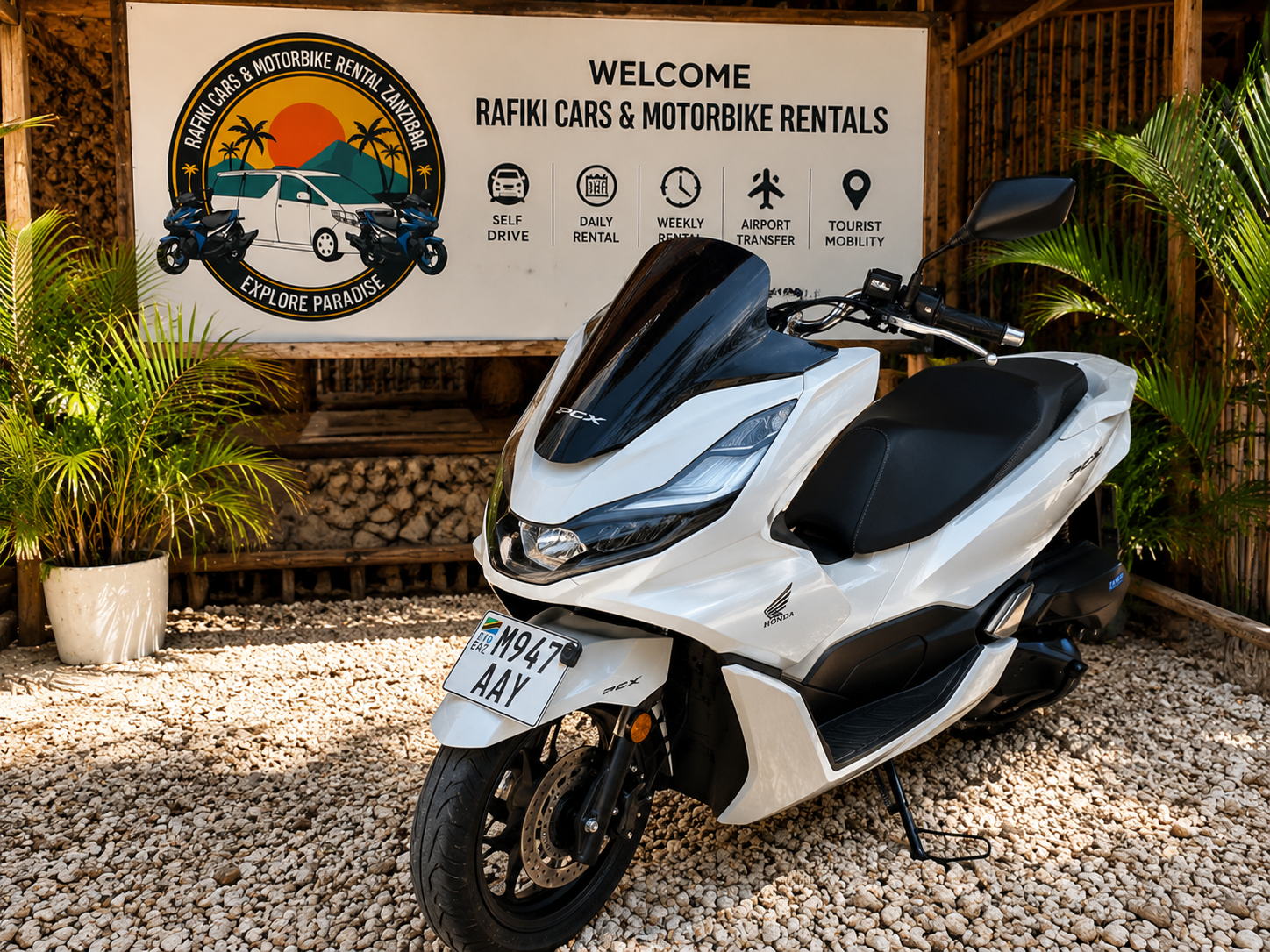 Honda PCX White