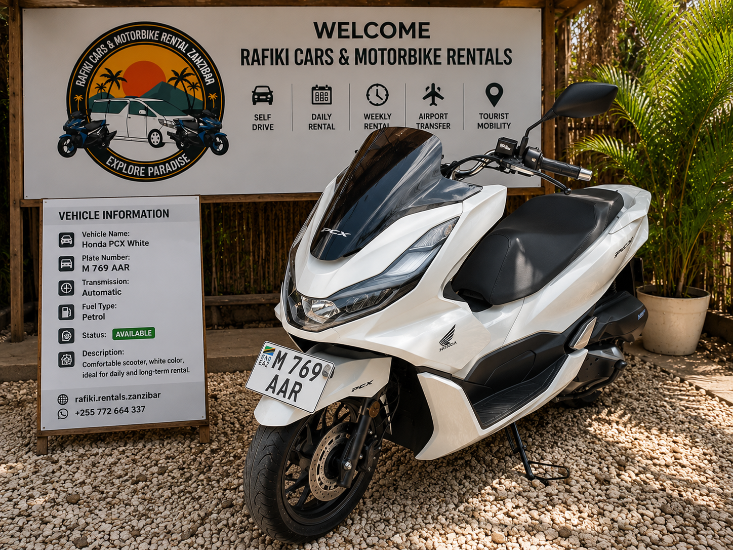 Honda PCX White