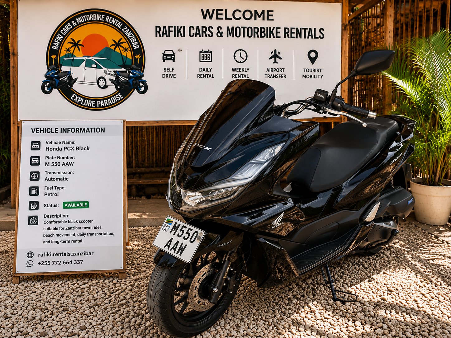 Honda PCX Black
