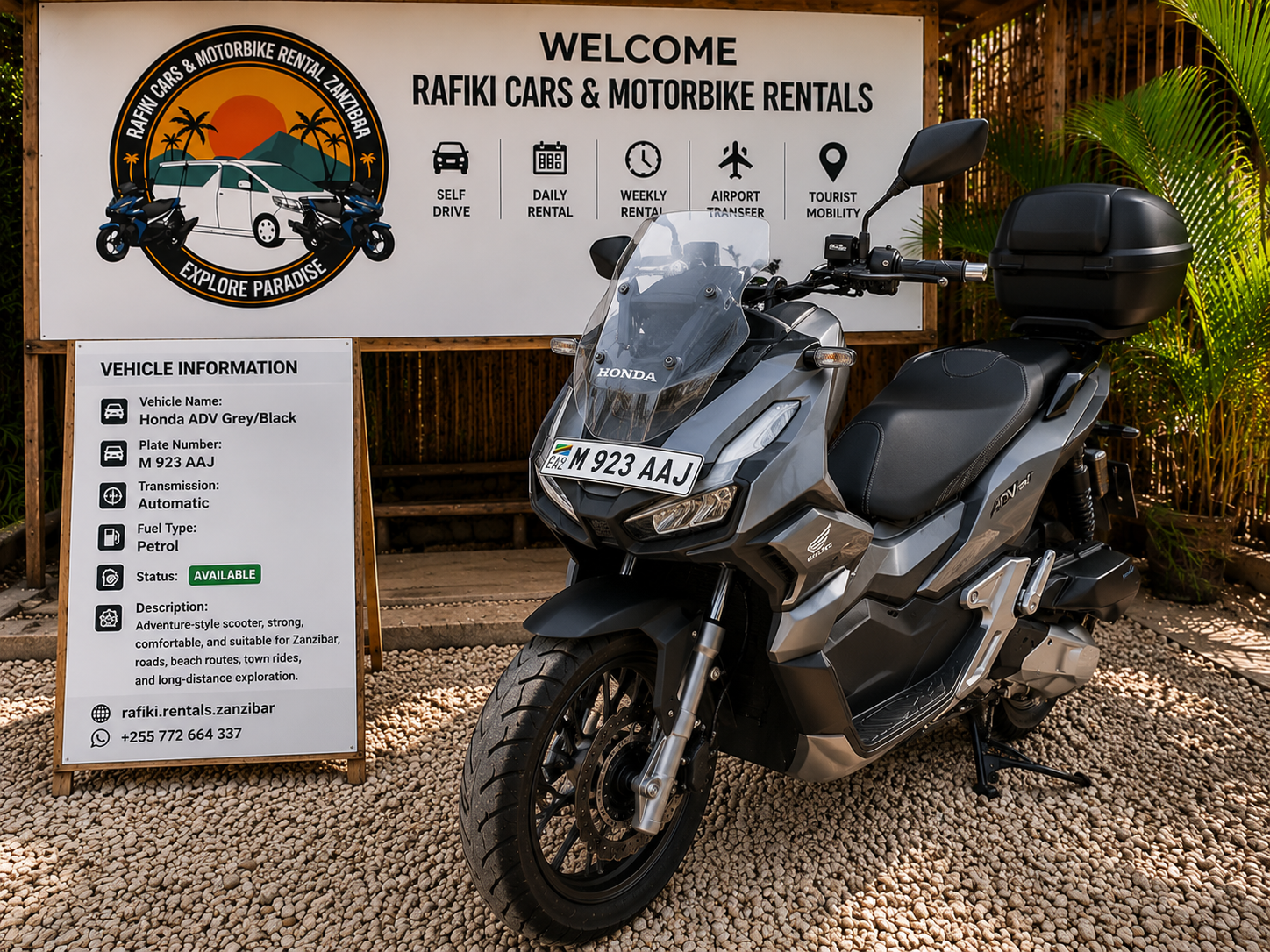 Honda ADV Grey/Black